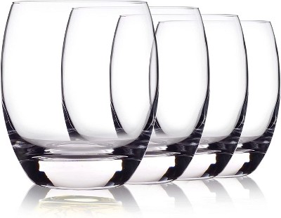Luigi Bormioli Crescendo 20-ounce Beverage Drinking Glasses, 4-piece ...