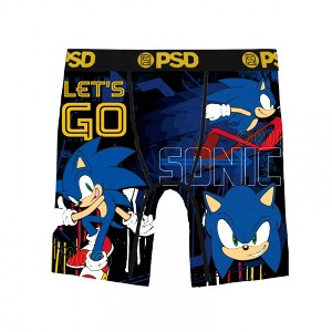 Kids Sonic the Hedgehog Let's Go PSD Boxer Briefs - 1 of 2