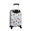 Disney Mickey Mouse and Minnie Mouse 20 White Carry-On Luggage with Rolling Wheels - 4 of 4