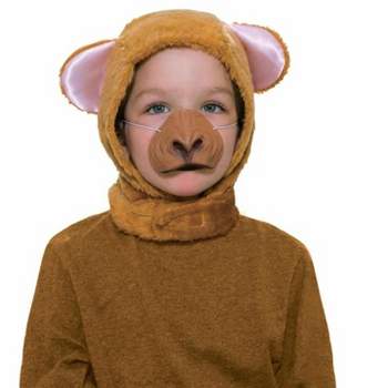 Forum Novelties Monkey Hood & Nose Animal Costume Set Child Standard