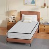 BestMassage 10 Inch Hybrid Mattress with Innerspring and Foam Fiberglass Free Medium Firm Ideal for Back Stomach and Side Sleepers - 2 of 4