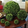 Plum & Post Boxwood Ball Faux (Fake) 16" - 2 of 4