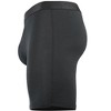 SHEATH V Men's 8" Sports Performance Boxer Briefs w/Horizontal Fly - Black | Single Pouch, Athletic Fit - 4 of 4
