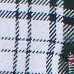 evergreen/white plaid
