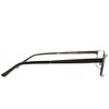 Adensco AD111 JYS Unisex Rectangle Eyeglasses Semi Matte Brown 54mm - 3 of 3