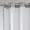 PAGED Metallic Print Total Blackout Curtains for Bedroom,Window Curtain Panels with Grommet Top,Curtains for Living Room,Machine Washable - 4 of 4