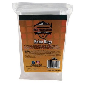 5280 Culinary BRINEBAG BBQ Provisions Brine Bag, Clear, 3 Gallon - 1 of 1