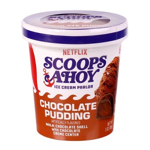 Netflix Scoops Ahoy Christmas Chocolate Pudding Pint - 3oz - 1 of 3
