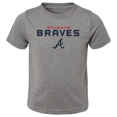MLB Atlanta Braves Boys' Performance T-Shirt - S