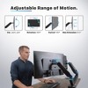 JuiceUp Extended Gas Spring Monitor Arm Desk Stand - 3 of 4