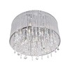 CWI Lighting Benson 6 Light Drum Shade Flush Mount With Chrome Finish - 4 of 4
