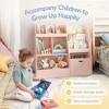Arceso 4-in-1 Kids Bookshelf & Toy Storage, 3-Tier Organizer with Removable Bins for Kids' Room - 4 of 4