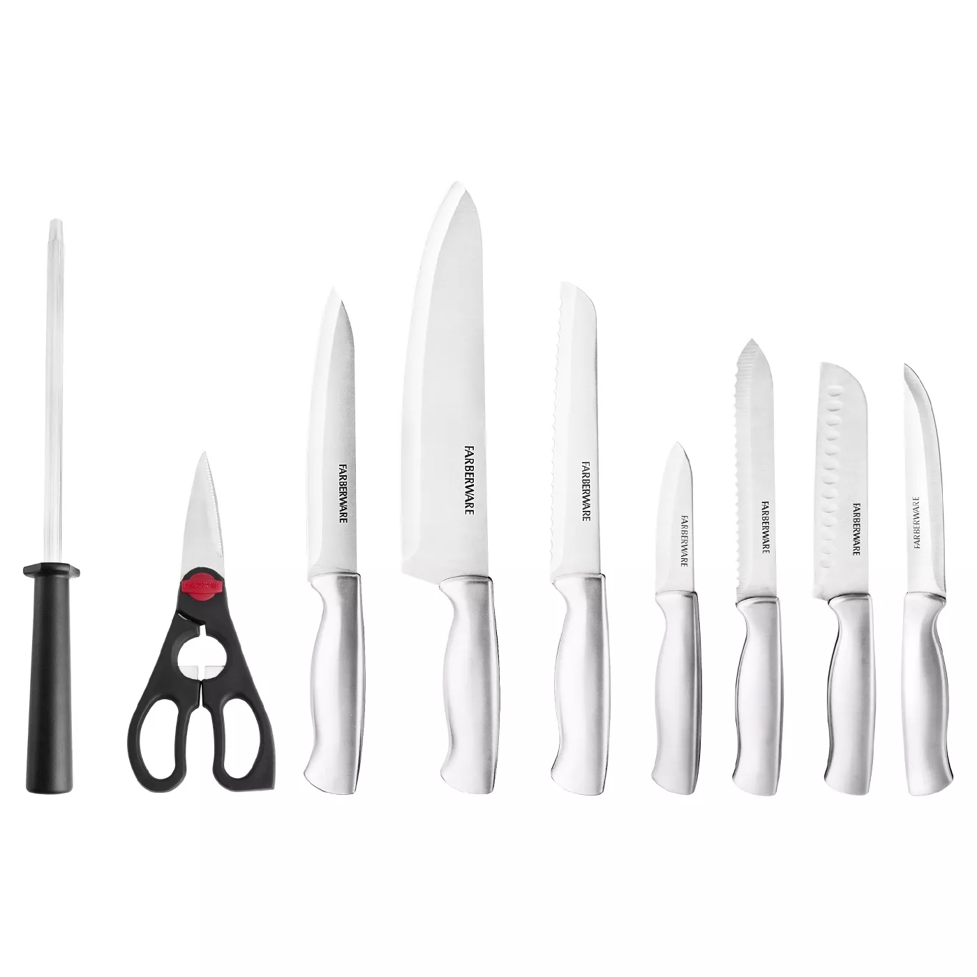 Farberware 15pc Stainless Steel Knife Block Set - image 2 of 6