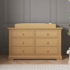 Child Craft Legacy Changing Table Topper, Convert Dresser into a Changing Table Surface, Securely Attaches, Non-Toxic, Baby Safe Finish - 4 of 4