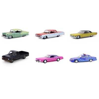 "Anniversary Collection" Set of 6 pieces Series 15 1/64 Scale Diecast Model Cars by Greenlight
