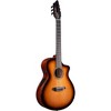 Breedlove Organic Solo Pro CE Red Cedar-African Mahogany Concert Nylon Acoustic-Electric Guitar Edge Burst - 3 of 4