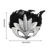 Unique Bargains Sequined Feathers Party Mask 1 Pc - 2 of 4