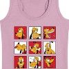 Women's - Disney - Pluto Grid Graphic Racerback Tank - 2 of 4