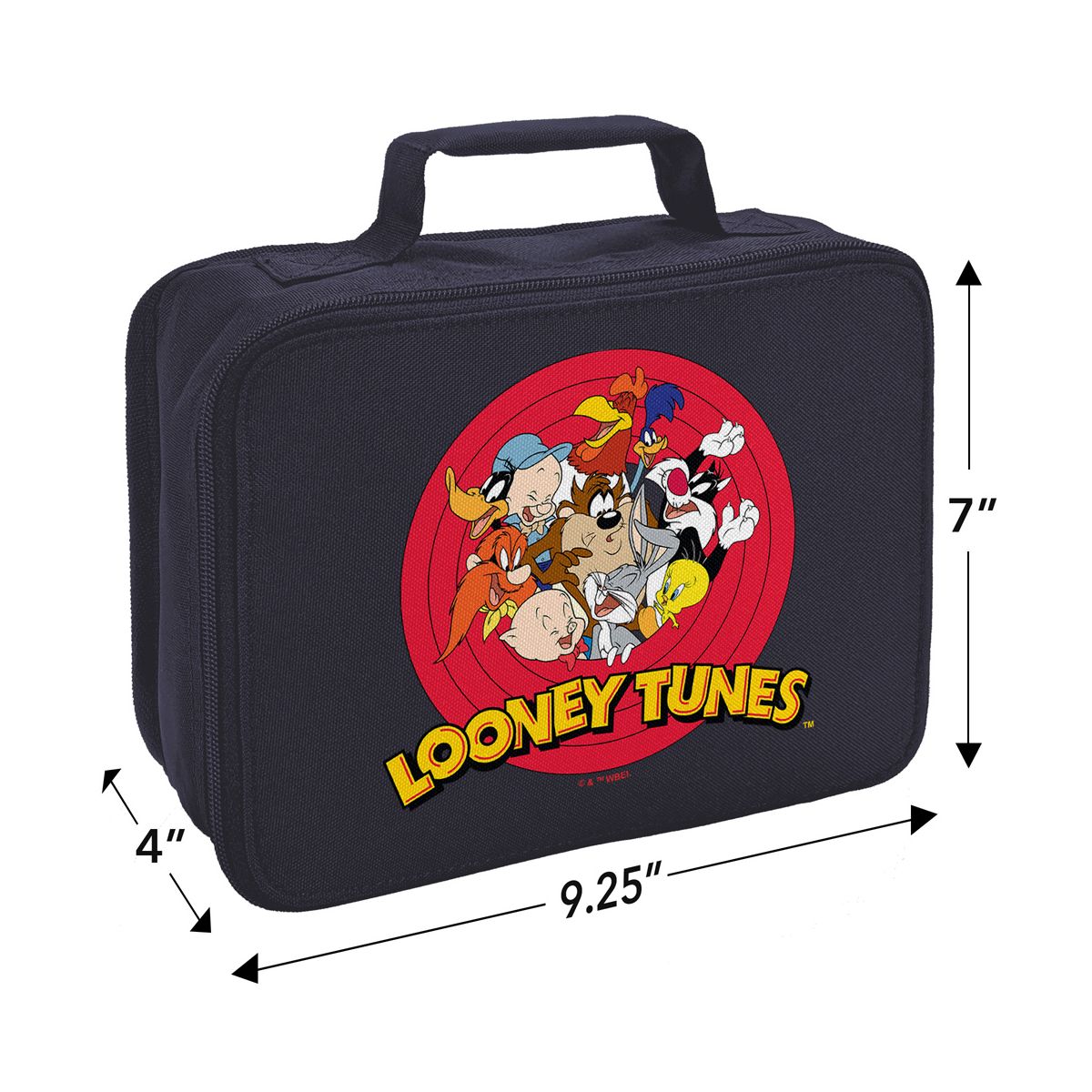Looney Tunes Character Logo Insulated Soft Sided Lunch Box - thumbnail 8