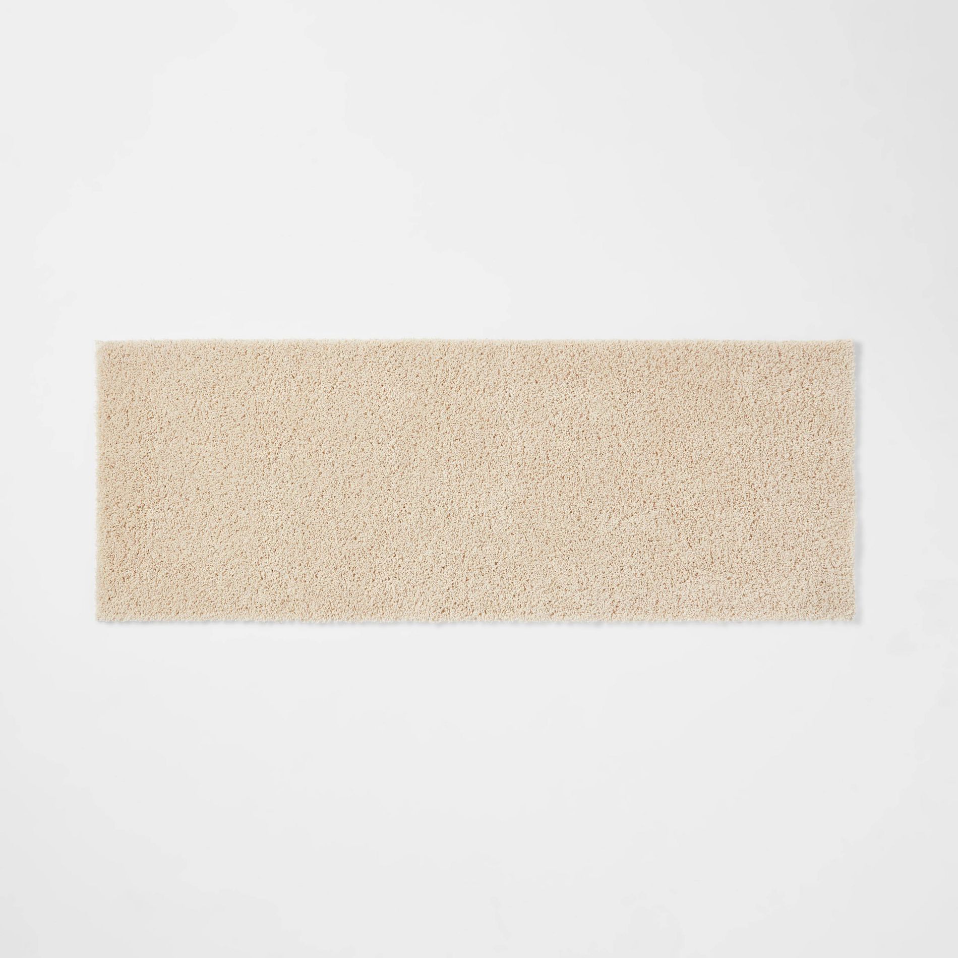 22"x60" Antimicrobial Bath Runner Tan - Threshold™: Machine Washable, Latex Backed, Tufted Polyester