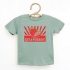 The Juniper Shop Strawberry Rays Toddler Short Sleeve Tee - 5T - Seafoam - 2 of 4