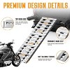 AMERLIFE Aluminum Ramps, Heavy-Duty Loading Ramp with U-Shaped Buckle and Hook Ends - 3 of 4