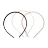 Unique Bargains Women's Solid Color Hairband 1 Set - 4 of 4