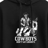 Women's - Yellowstone - Rip Cowboys Dont Say Goodbye Cropped Graphic Hoodie - 2 of 4