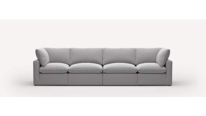 Allandale Modular Armless Sectional Sofa Chair - Threshold™, 2 of 10, play video