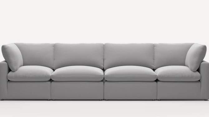 Allandale Modular Armless Sectional Sofa Chair - Threshold™, 2 of 12, play video