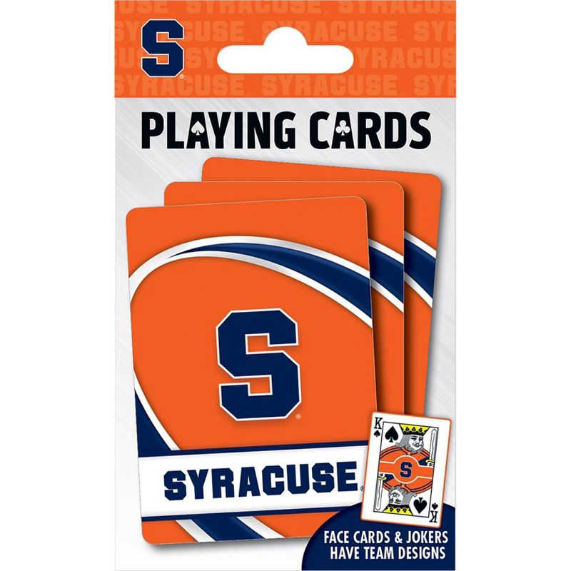 NCAA Syracuse Orange Playing Cards, 1 of 4