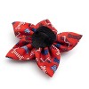 The Worthy Dog Preppy Bones Flower Accessory - 2 of 3