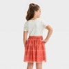 Girls' Moana 2 Cosplay Dress - Coral Red/Ivory - 3 of 4