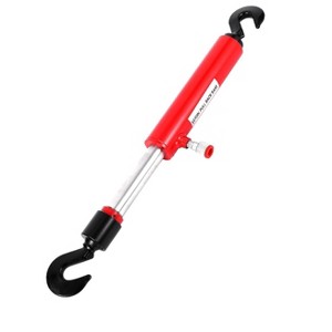 26 Inch Hydraulic Pull Back Ram, 10-Ton Capacity, with Swivel Hooks, for Porta Power Body Shop Frame Tools, Hydraulic Ram- for Car Repair Shop, Red - 1 of 4