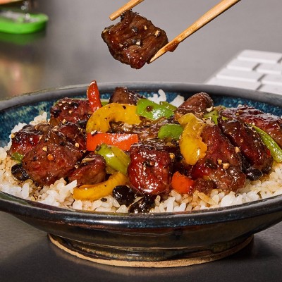 MiLa Black Pepper Beef Rice Bowl – 9.5oz