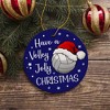 Have a Volley Jolly Christmas Volleyball Ornament| OrnamentallyYou - 4 of 4