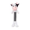 Country Living Cow Corduroy Squeaker Dog Chew Toy – Plush Dog Toy in Thermoplastic Rubber for Engaging Play and Cuddles - 2 of 4