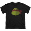 Teenage Mutant Ninja Turtles Raph Face Kids T Shirt For Youth, Black - 2 of 4