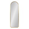Kate and Laurel Caskill Arch MDF Full Length Mirror, 16x48, Gold - 4 of 4