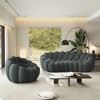 WJSHome 3 Seater Bubble Sofa and Single Seat Bean Bag Sofa, Comfy Mesh Fabric Upholstered Sofa for Living Room, Office, Apartment - 2 of 4