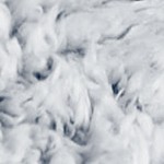 dusty blue - tipped