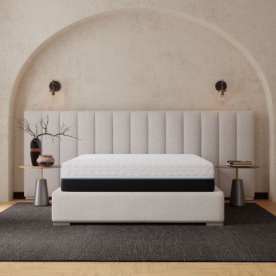 PAGED 12 Inch Memory Foam Mattress Copper Infused Mattress with Gel Comfort Layer for Bedroom