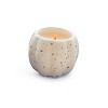 3.9oz Pumpkin Ceramic Scented Candle White - Bullseye's Playground™ - 3 of 3