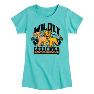 Girls' - Disney - The Lion King Fitted Short Sleeve Graphic T-Shirt - 1 of 4
