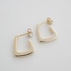 Demi Hoops in Gold, Rose Gold, Silver - Honeycat - image 3 of 4