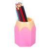Unique Bargains Plastic Cute Large Capacity Office Home Pencil Holder 2 Pcs - 4 of 4