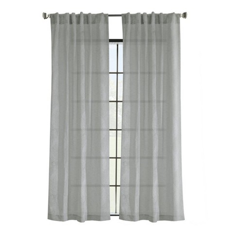 Commonwealth Legacy Trenton Light Filtering Dual Header Curtain - Grey - image 1 of 4