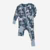 Leveret Kids Footed Bamboo Christmas Pajamas - 2 of 4
