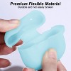 BONGEEK AirPods Pro Case Cover,Soft Silicone Protective Cases Cover Skin for Apple AirPod Pro Charging Case Keychain Front LED Visible,Nightglow Blue - 4 of 4