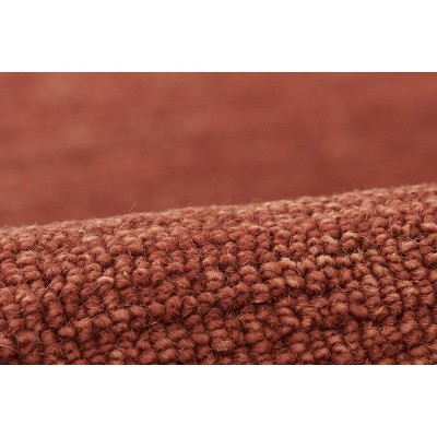 James 5'x8' Rust Hand-Tufted Wool Area Rug